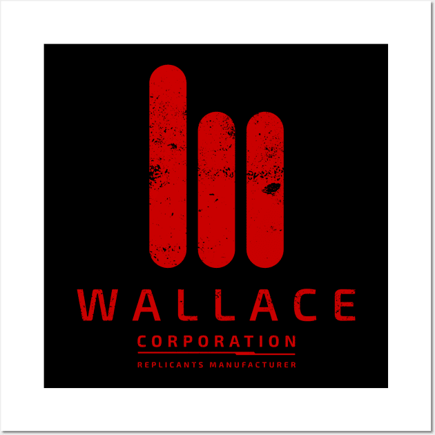 Wallace Corporation Wall Art by Hataka